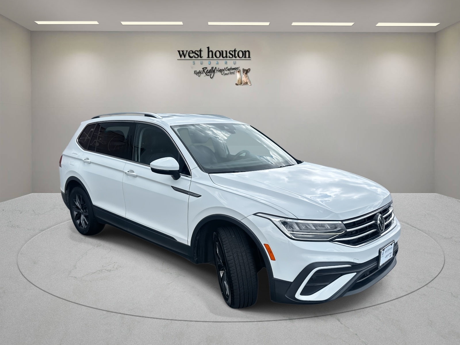 Used 2022 Volkswagen Tiguan SE with VIN 3VV3B7AXXNM016434 for sale in Houston, TX