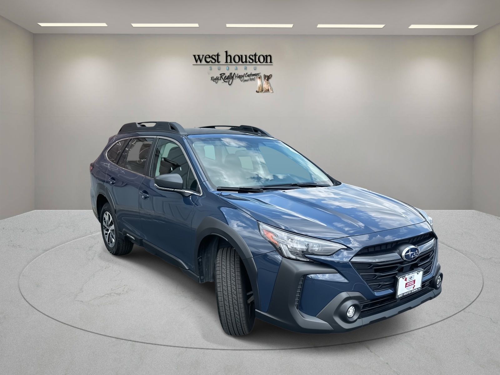 Certified 2025 Subaru Outback Base with VIN 4S4BTAAC2S3124475 for sale in Houston, TX