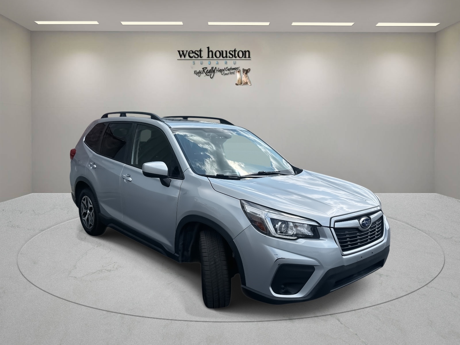 Used 2020 Subaru Forester Premium with VIN JF2SKAJC4LH502048 for sale in Houston, TX