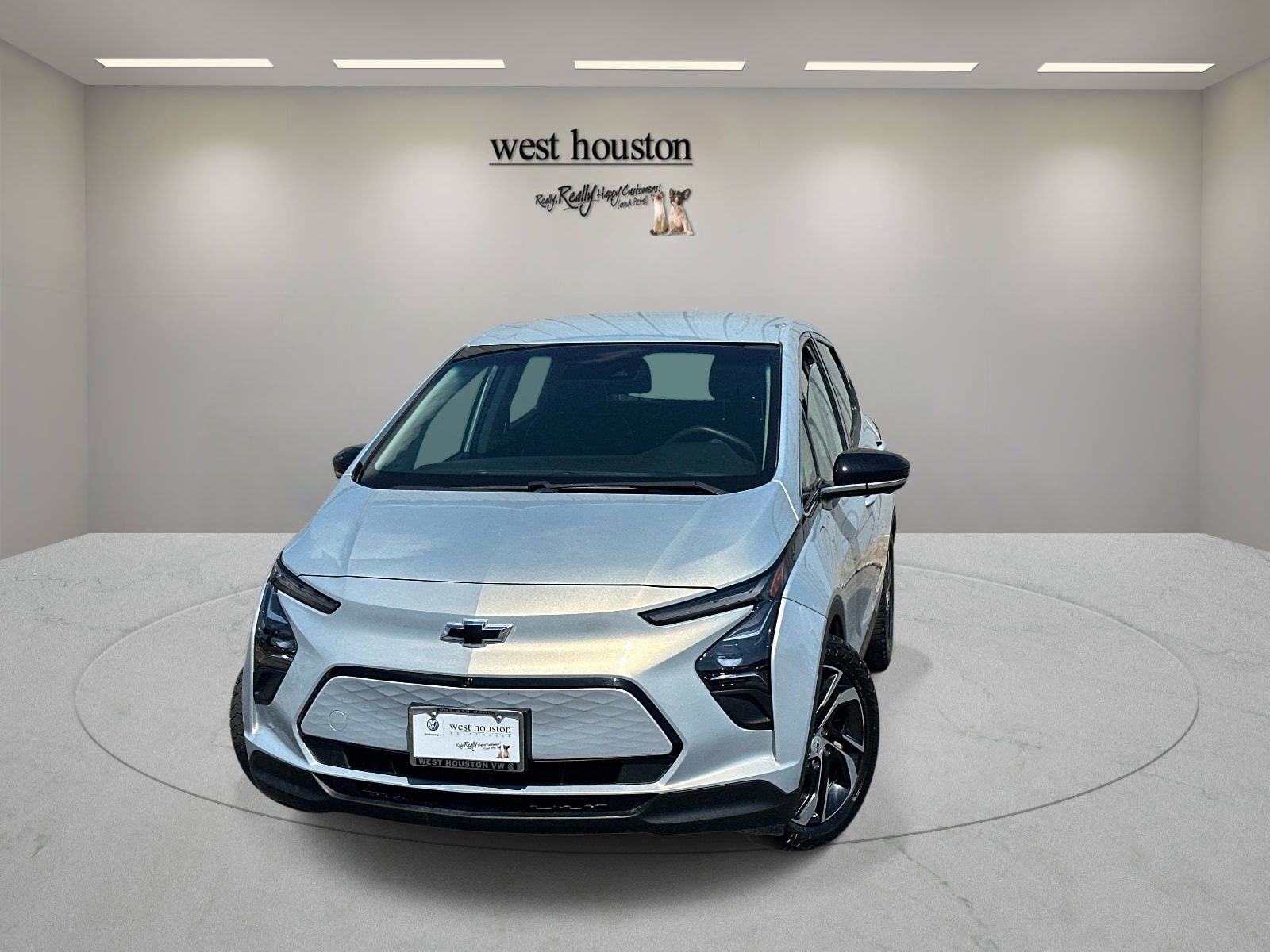 Used 2023 Chevrolet Bolt EV 2LT with VIN 1G1FX6S09P4151064 for sale in Houston, TX