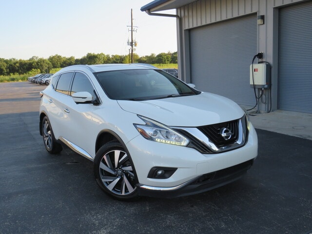 Used 2018 Nissan Murano Platinum with VIN 5N1AZ2MG8JN118004 for sale in Houston, TX