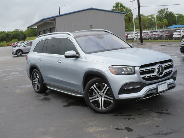 Used 2022 Mercedes-Benz GLS GLS450 with VIN 4JGFF5KE1NA833186 for sale in Houston, TX