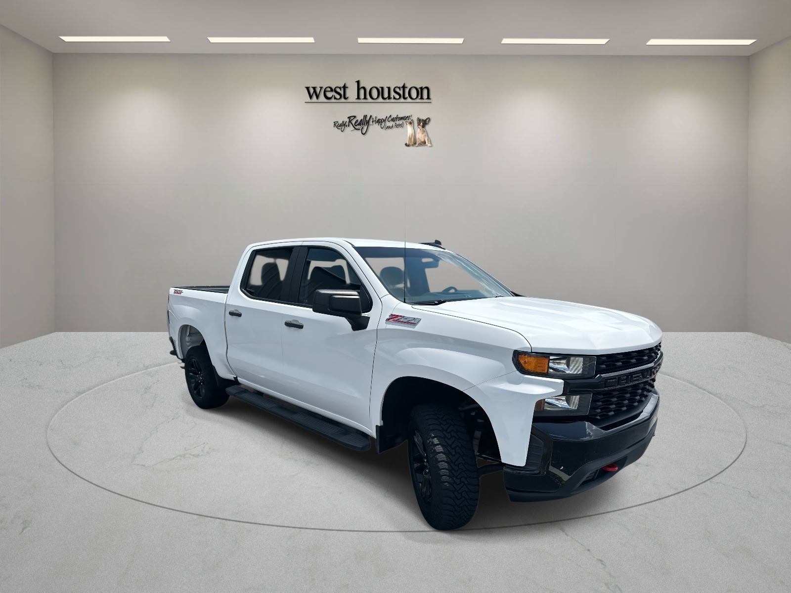 Used 2019 Chevrolet Silverado 1500 Custom with VIN 3GCPYCEH6KG134694 for sale in Houston, TX