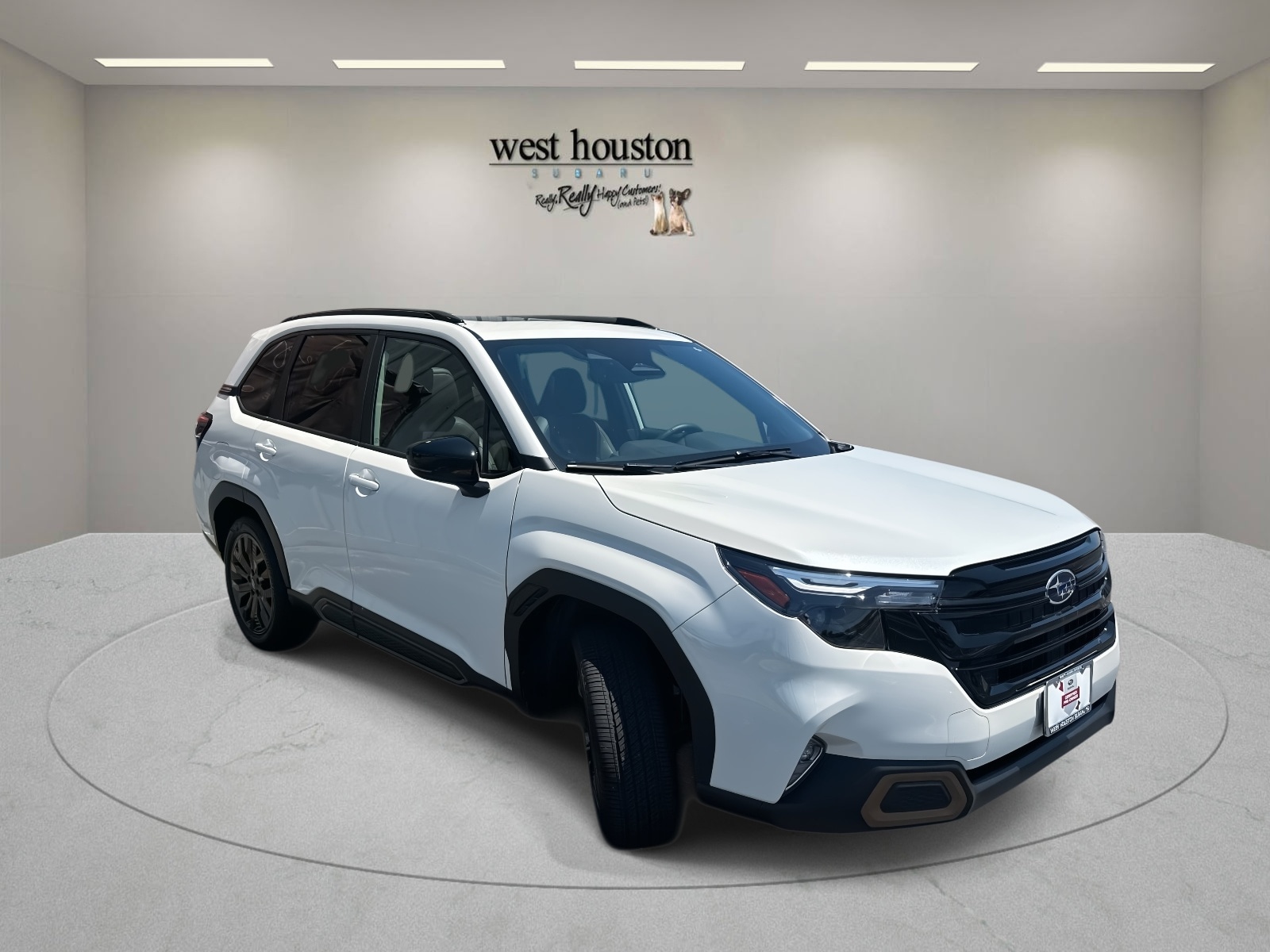 Certified 2025 Subaru Forester Sport with VIN JF2SLDFCXSH400551 for sale in Houston, TX