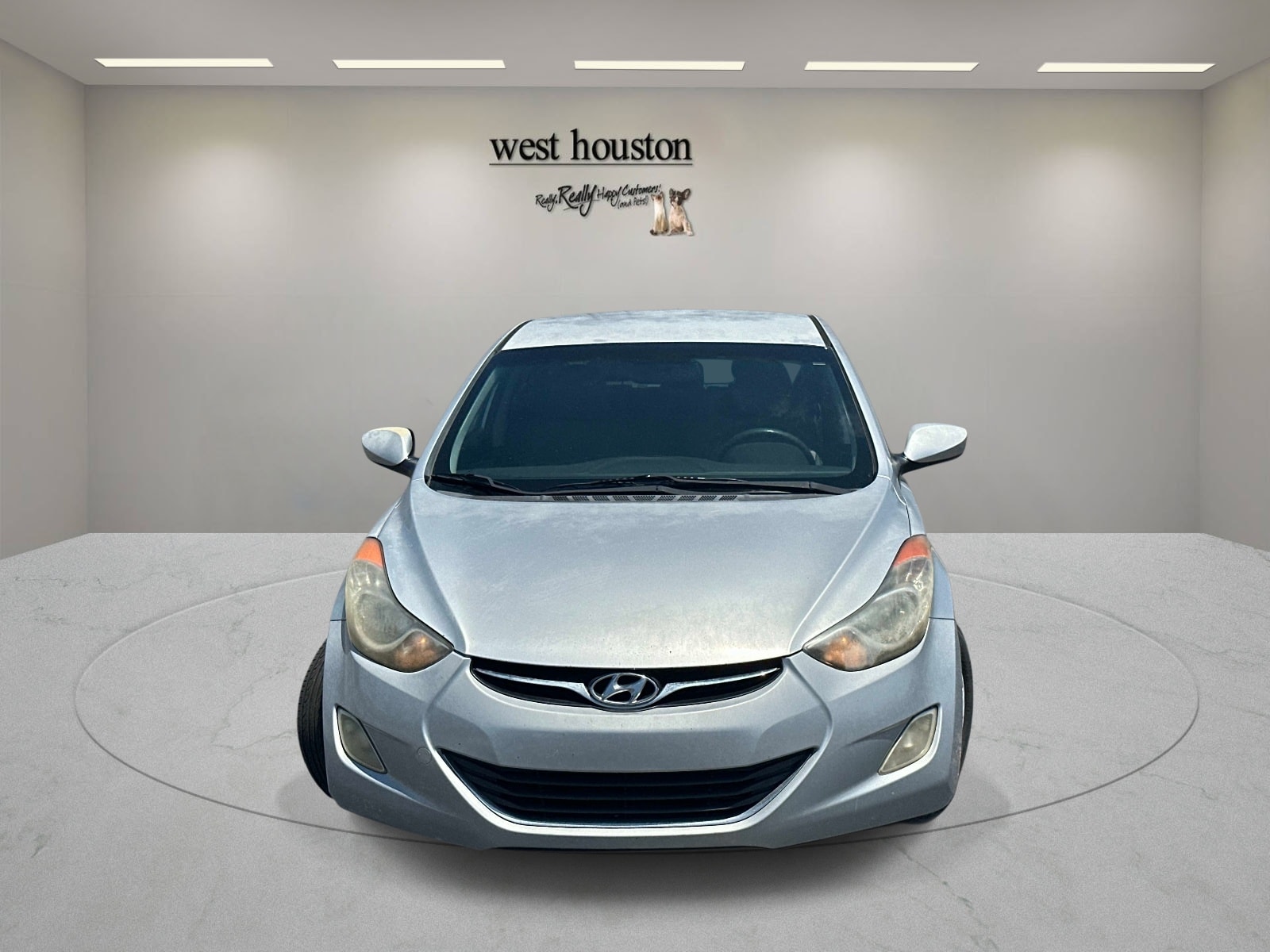 Used 2012 Hyundai Elantra GLS with VIN 5NPDH4AE7CH081629 for sale in Houston, TX