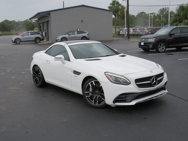 Used 2017 Mercedes-Benz SLC Roadster AMG SLC43 with VIN WDDPK6GAXHF136841 for sale in Houston, TX