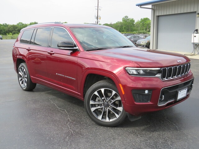 Used 2021 Jeep Grand Cherokee L Overland with VIN 1C4RJKDG7M8180821 for sale in Houston, TX