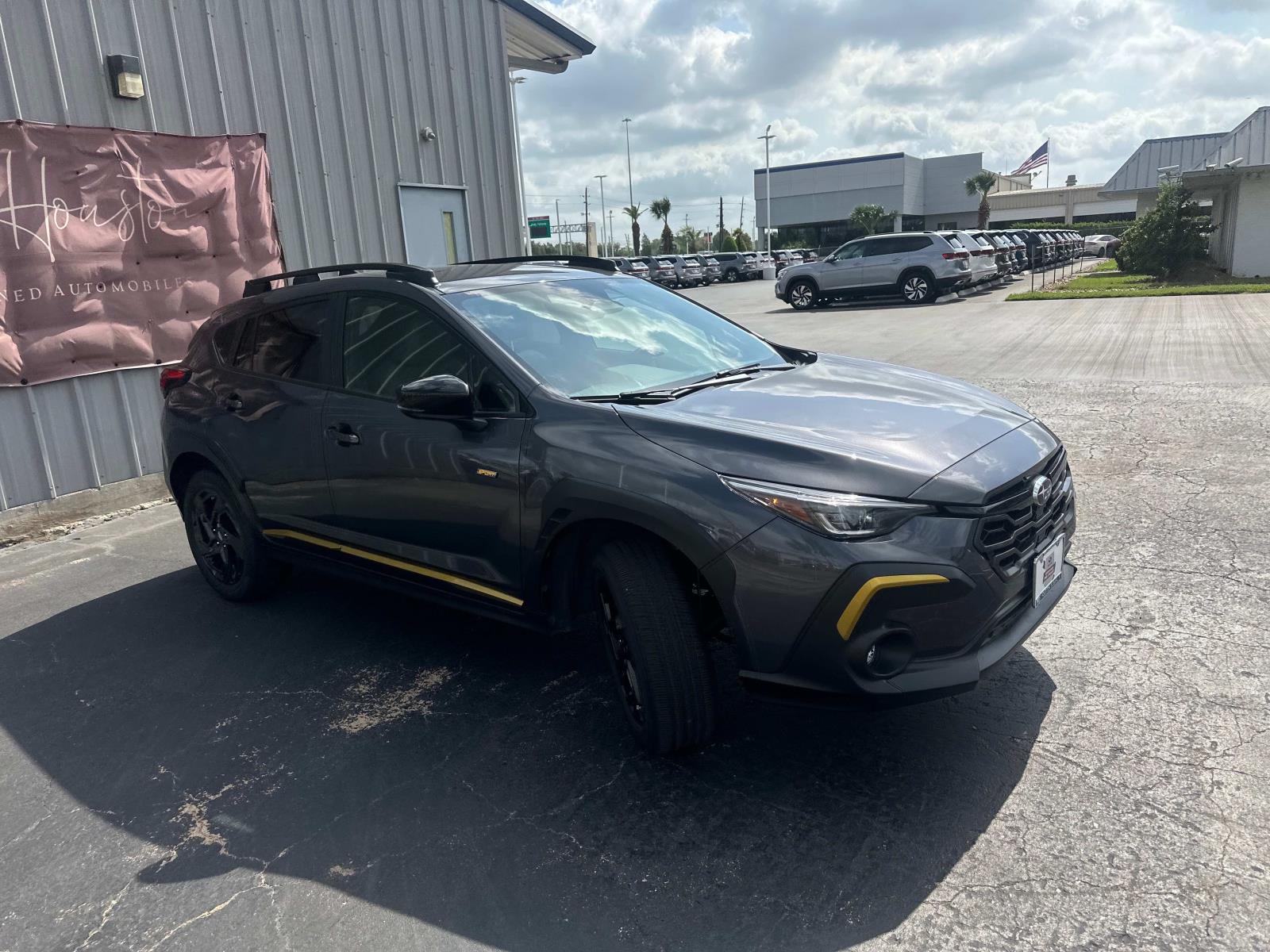 Certified 2024 Subaru Crosstrek Sport with VIN 4S4GUHF61R3819832 for sale in Houston, TX