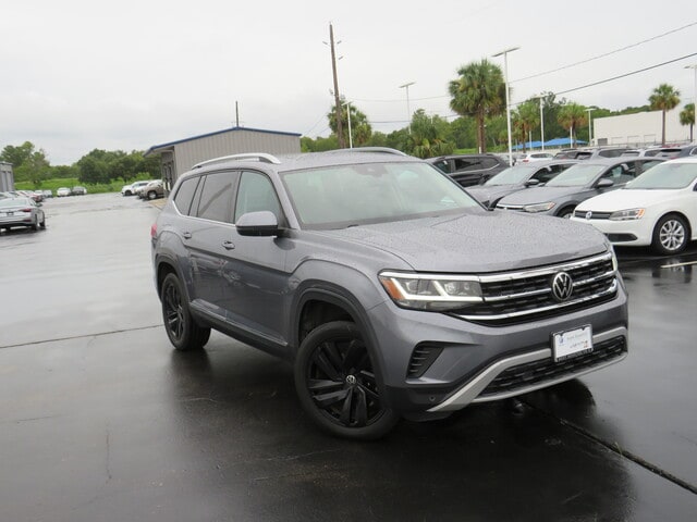 Used 2021 Volkswagen Atlas SEL with VIN 1V2ER2CA6MC542010 for sale in Houston, TX