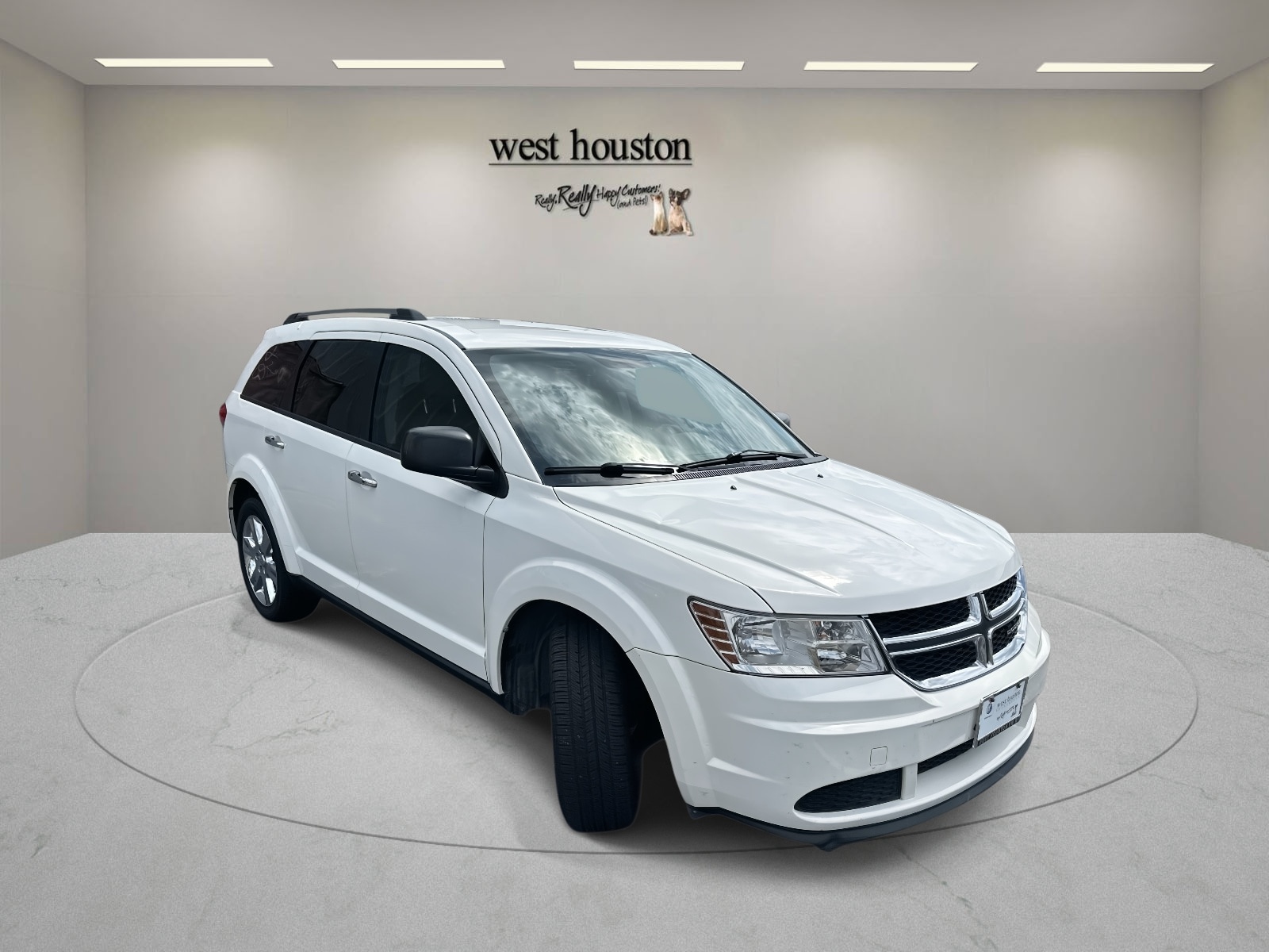 Used 2015 Dodge Journey SE with VIN 3C4PDCAB2FT518398 for sale in Houston, TX