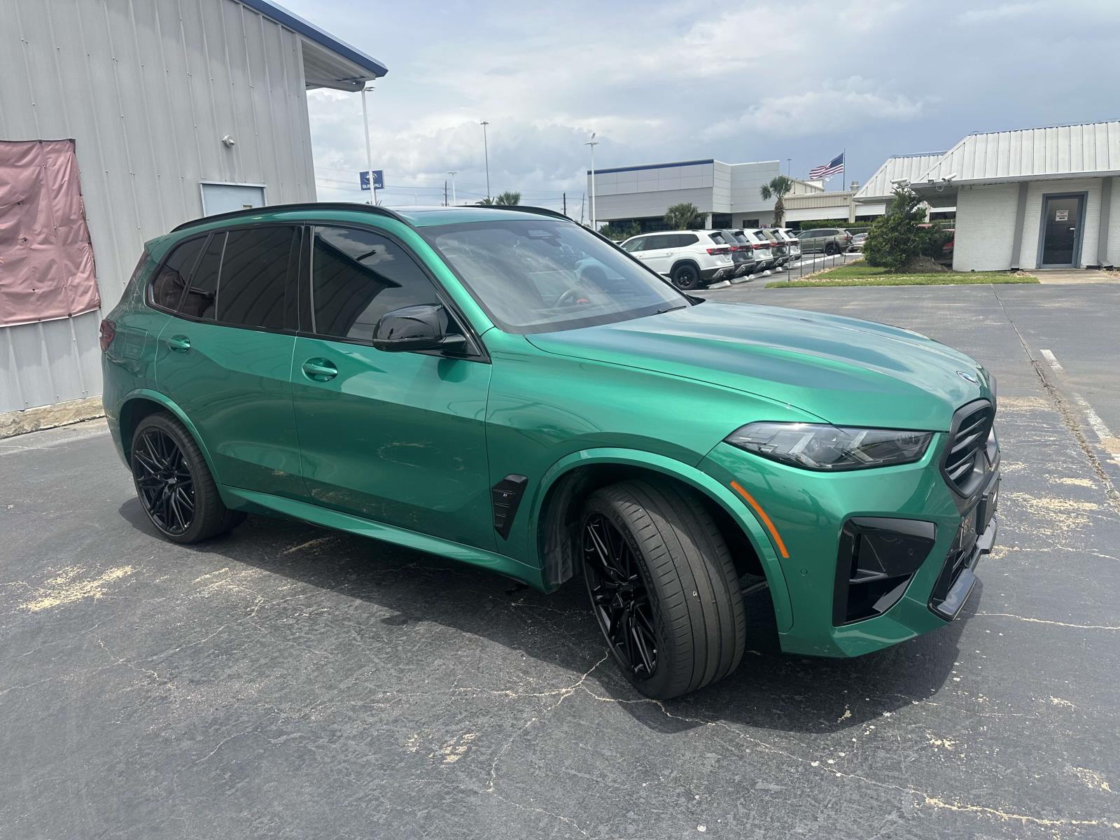 Used 2024 BMW X5 M Base with VIN 5YM13ET02R9S29347 for sale in Houston, TX