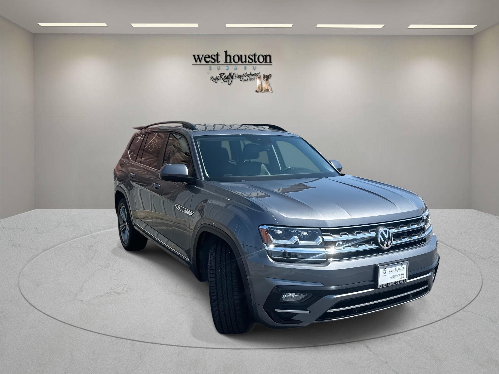 Certified 2020 Volkswagen Atlas SE with VIN 1V2LR2CA2LC503937 for sale in Houston, TX
