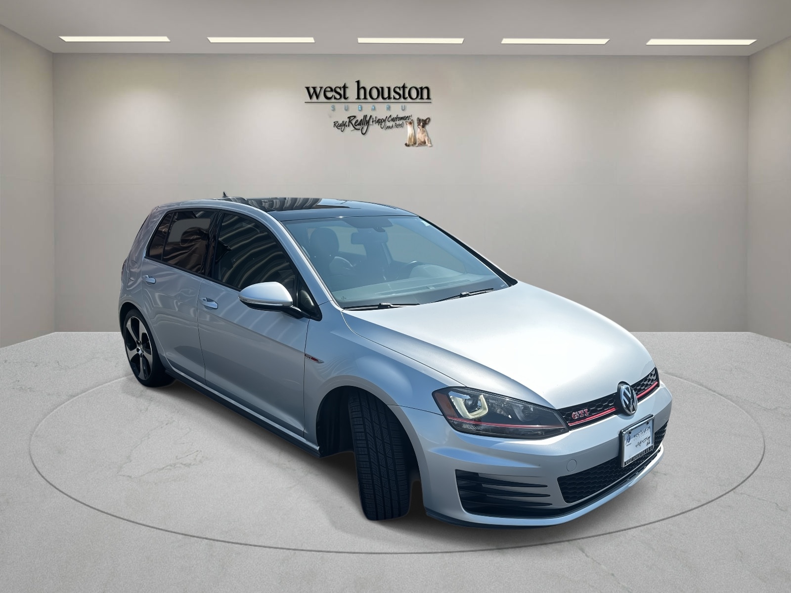 Used 2017 Volkswagen Golf GTI SE with VIN 3VW447AU1HM070242 for sale in Houston, TX
