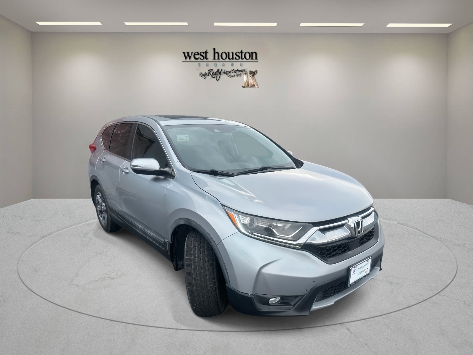 Used 2018 Honda CR-V EX with VIN 7FARW1H57JE037193 for sale in Houston, TX