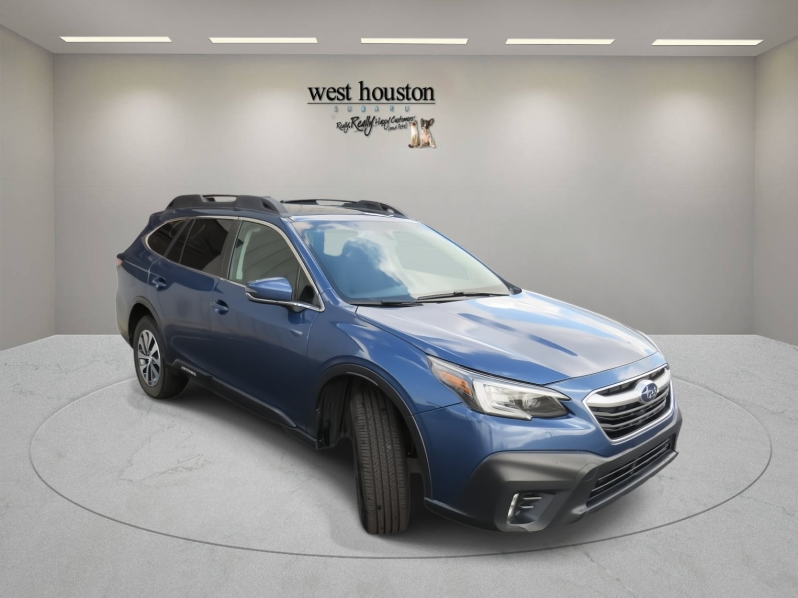 Used 2021 Subaru Outback Premium with VIN 4S4BTAFC2M3133639 for sale in Houston, TX
