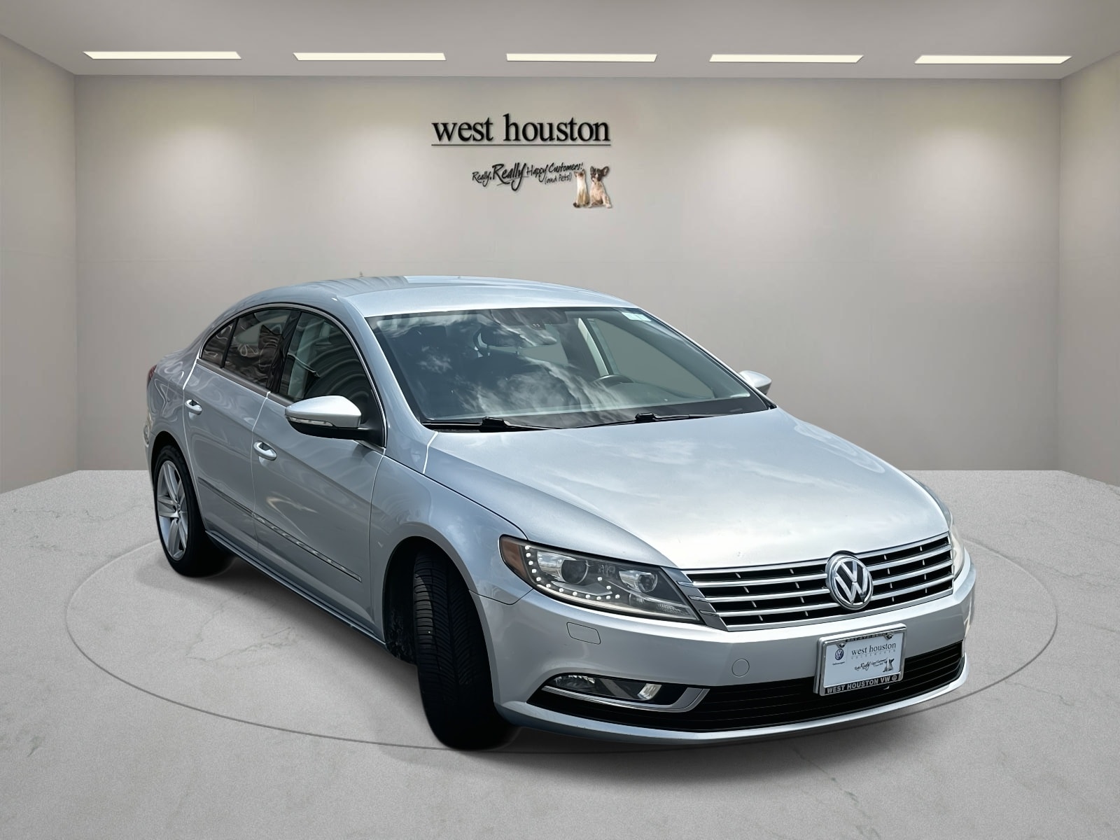 Used 2013 Volkswagen CC R-Line with VIN WVWBP7AN6DE567636 for sale in Houston, TX