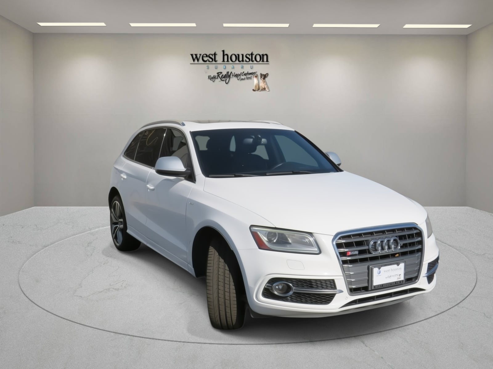 Used 2014 Audi SQ5 Premium Plus with VIN WA1CGAFP3EA013890 for sale in Houston, TX