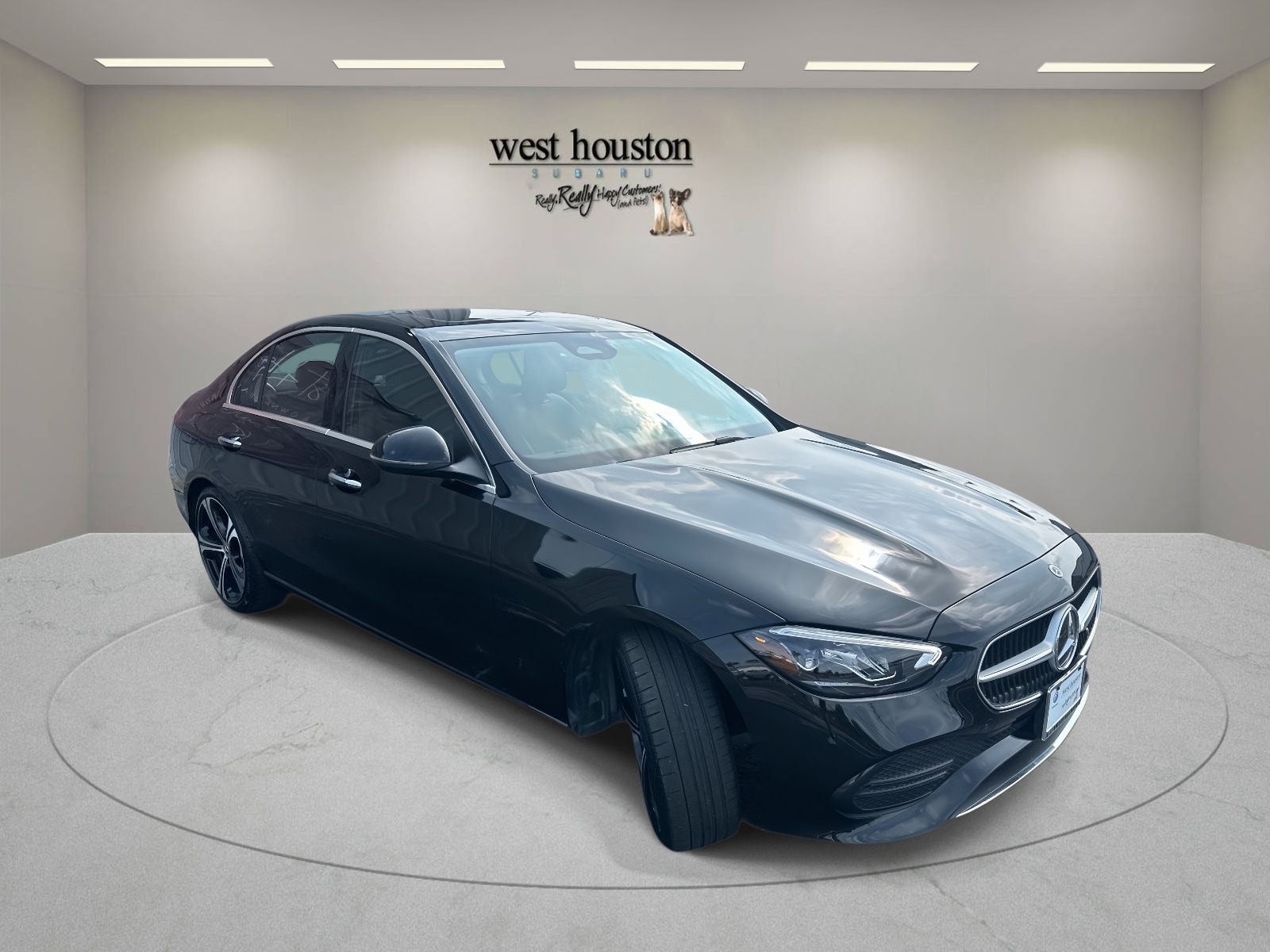 Used 2022 Mercedes-Benz C-Class Sedan C 300 with VIN W1KAF4GB4NR066285 for sale in Houston, TX