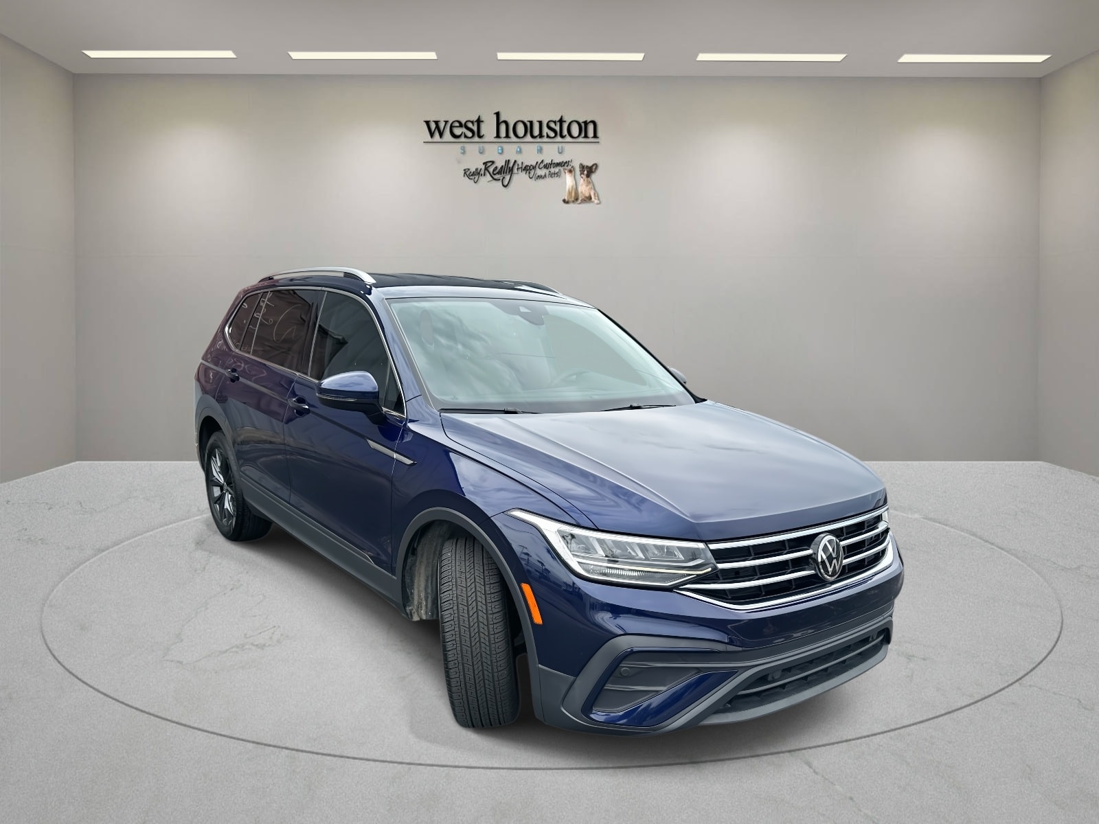 Certified 2022 Volkswagen Tiguan SE with VIN 3VV3B7AX5NM024831 for sale in Houston, TX