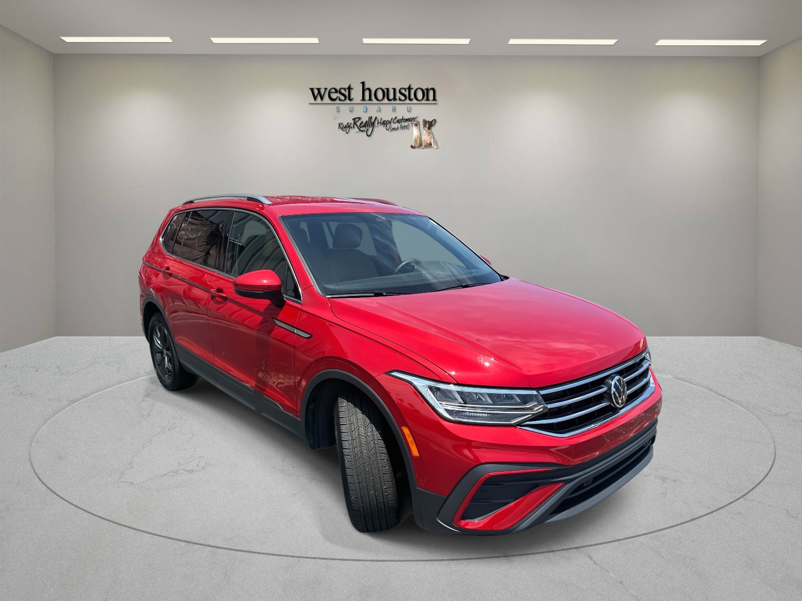 Certified 2024 Volkswagen Tiguan SE with VIN 3VV3B7AX7RM161629 for sale in Houston, TX