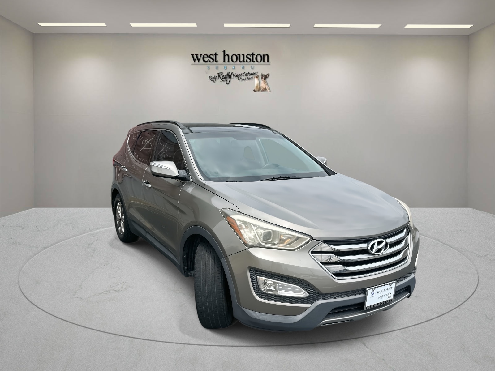 Used 2015 Hyundai Santa Fe Sport with VIN 5XYZU3LB3FG260597 for sale in Houston, TX
