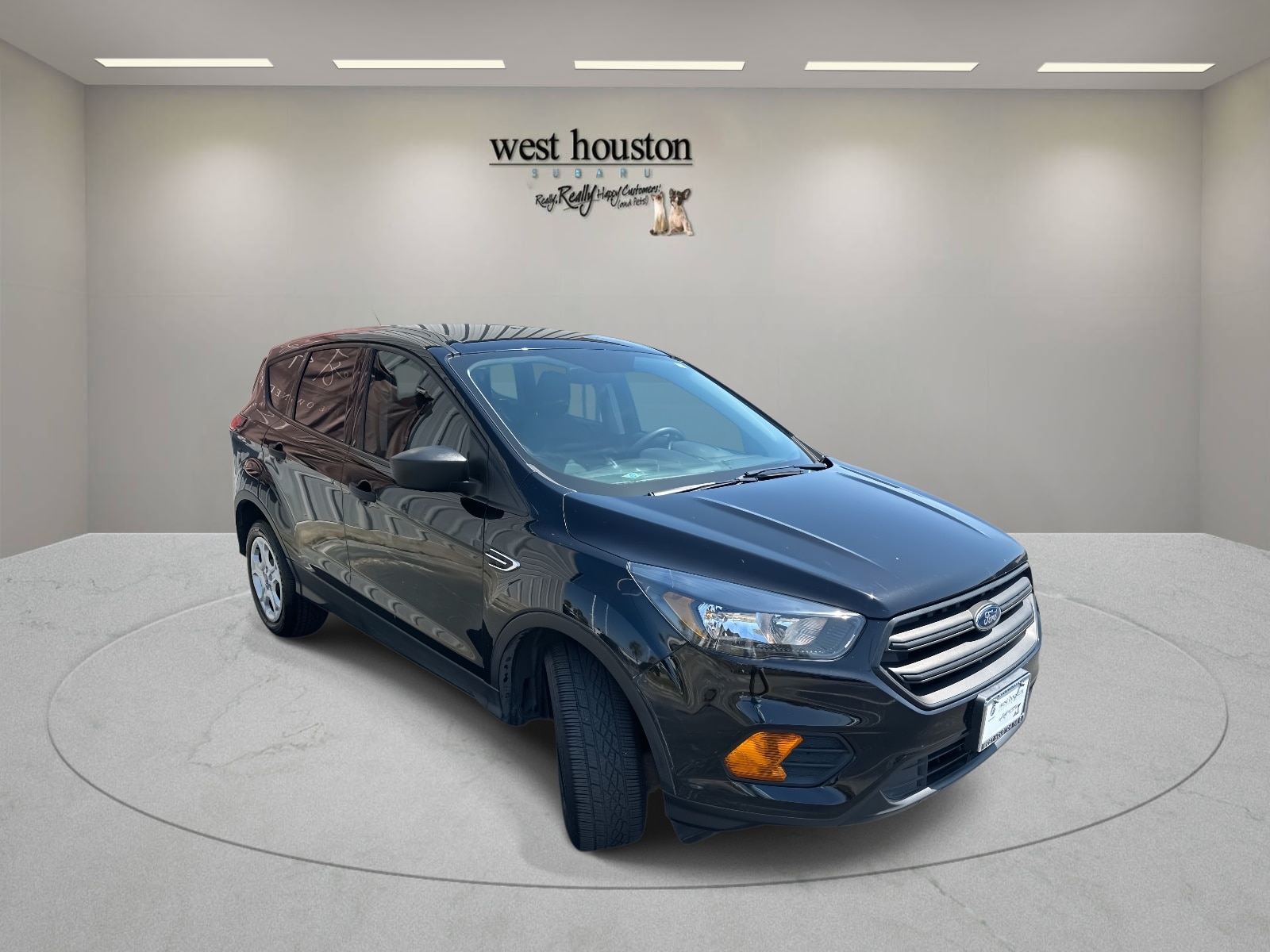 Used 2019 Ford Escape S with VIN 1FMCU0F72KUA18416 for sale in Houston, TX
