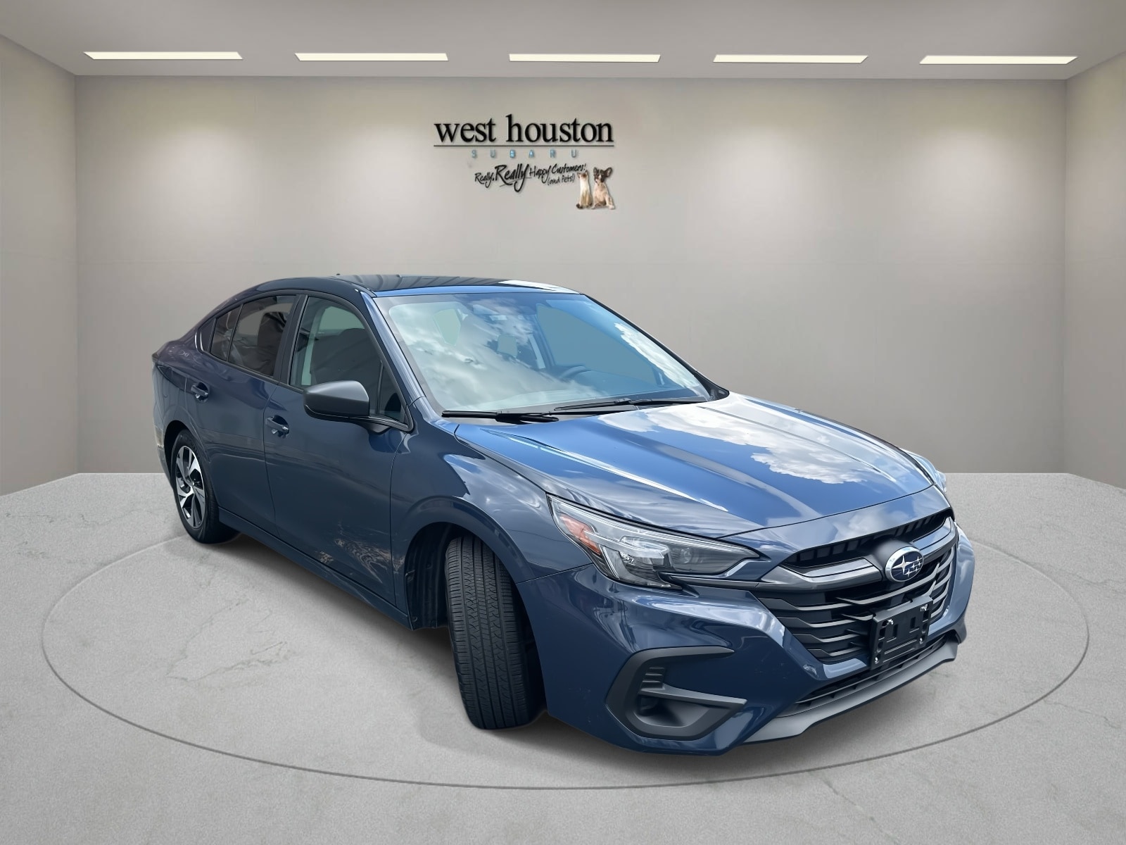Certified 2023 Subaru Legacy Base with VIN 4S3BWAB63P3008620 for sale in Houston, TX