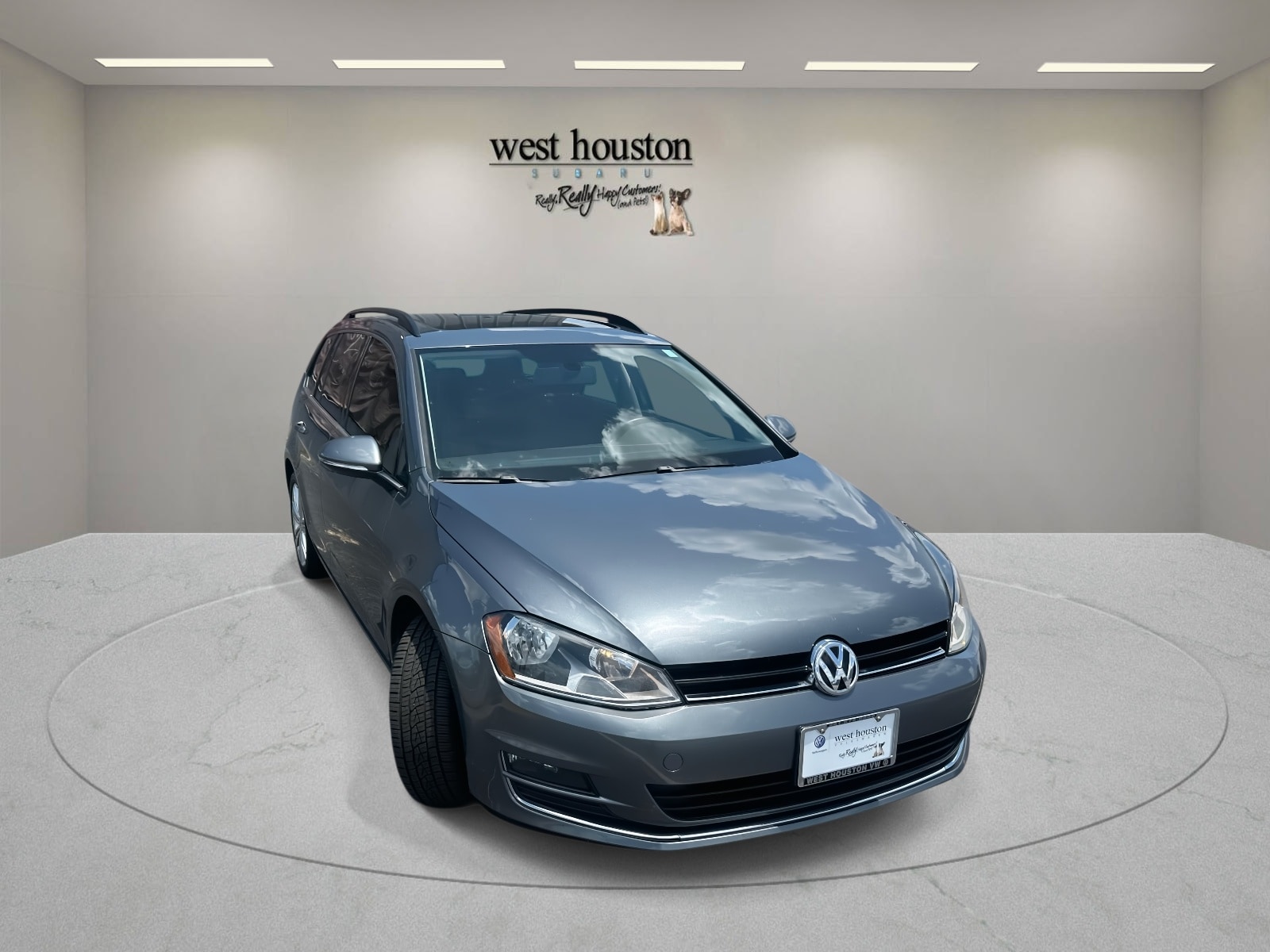 Used 2015 Volkswagen Golf SportWagen TDI SE with VIN 3VWCA7AU2FM513581 for sale in Houston, TX
