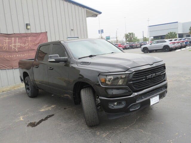 Used 2019 RAM Ram 1500 Pickup Big Horn/Lone Star with VIN 1C6RREFT5KN635353 for sale in Houston, TX