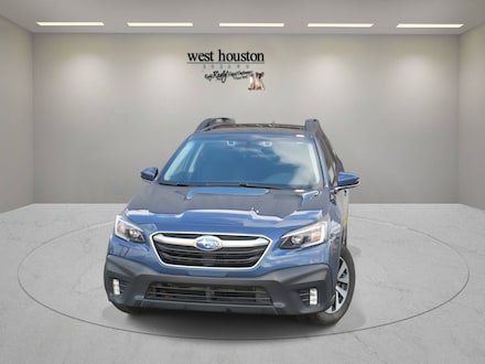 Featured used 2021 Subaru Outback Premium CVT Sport Utility M3133639 for sale in Houston, TX