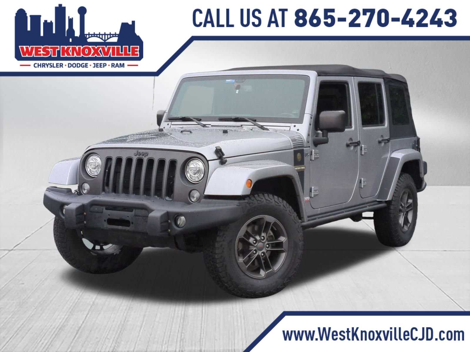 2018 Jeep Wrangler Unlimited Freedom Edition -
                  Knoxville, TN