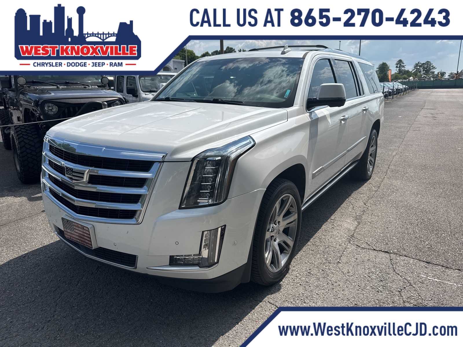 2017 Cadillac Escalade ESV Premium Luxury -
                  Knoxville, TN
