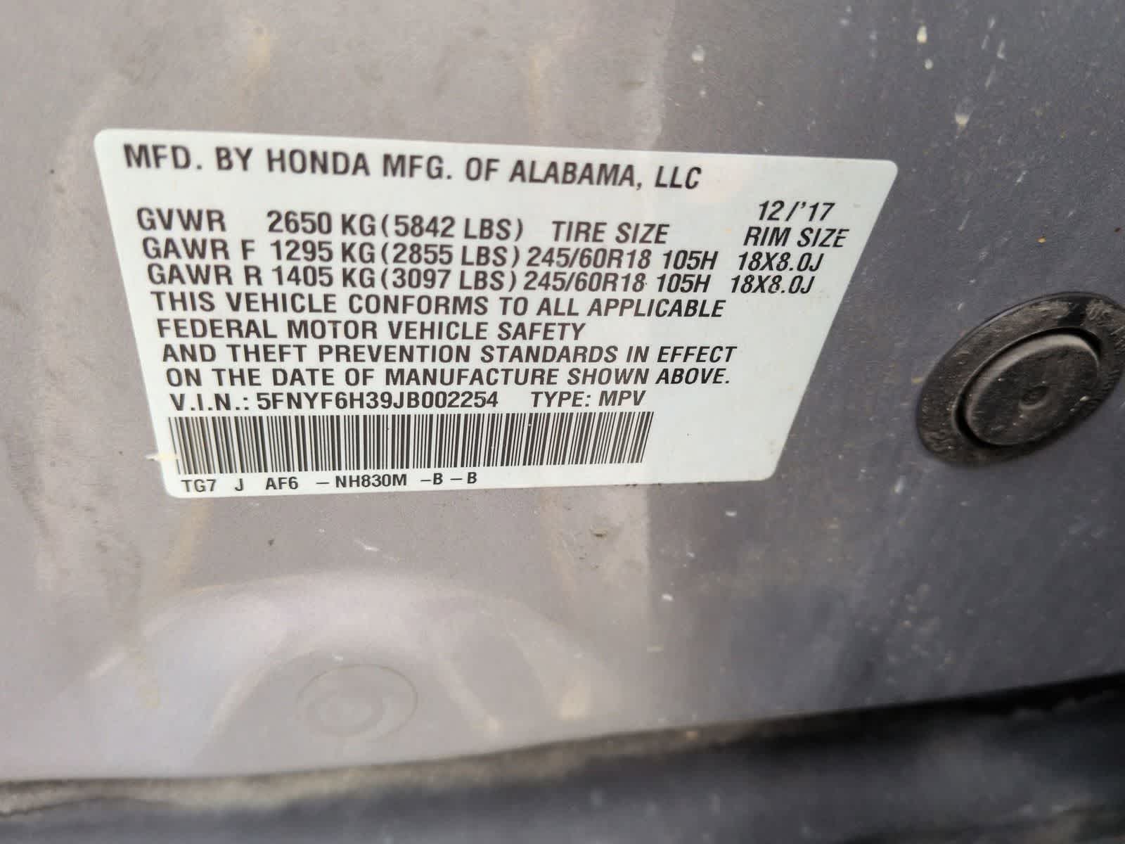 Thumbnail: 2018 Honda Pilot - 31