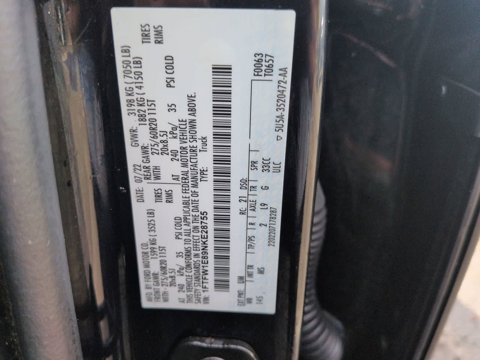 Thumbnail: 2022 Ford F-150 - 33