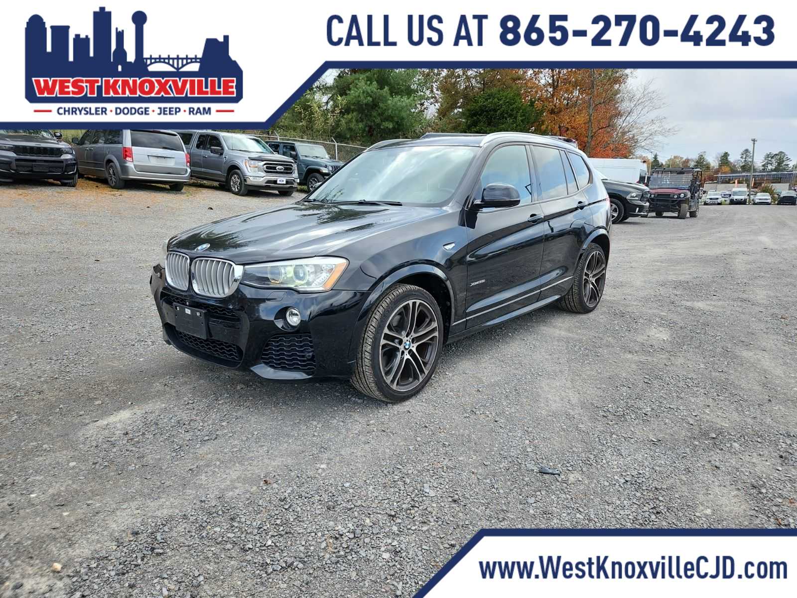 2016 BMW X3 xDrive35i -
                  Knoxville, TN