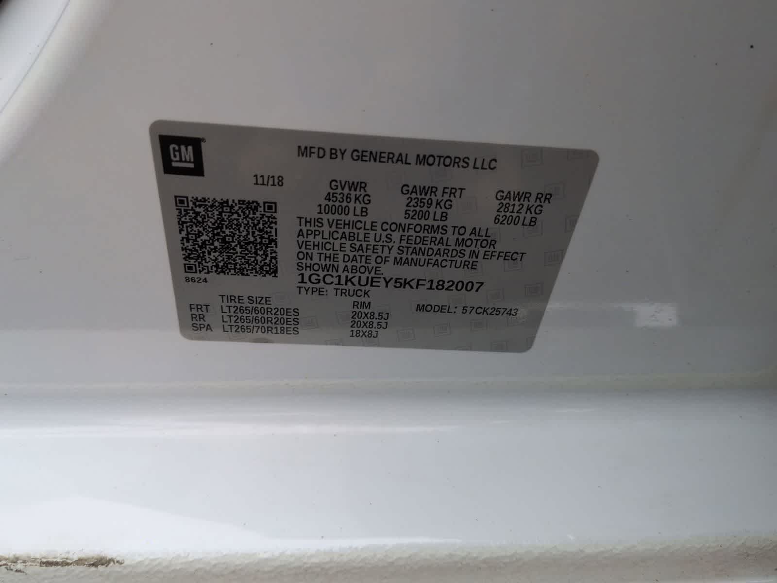 Thumbnail: 2019 Chevrolet Silverado 2500 - 34