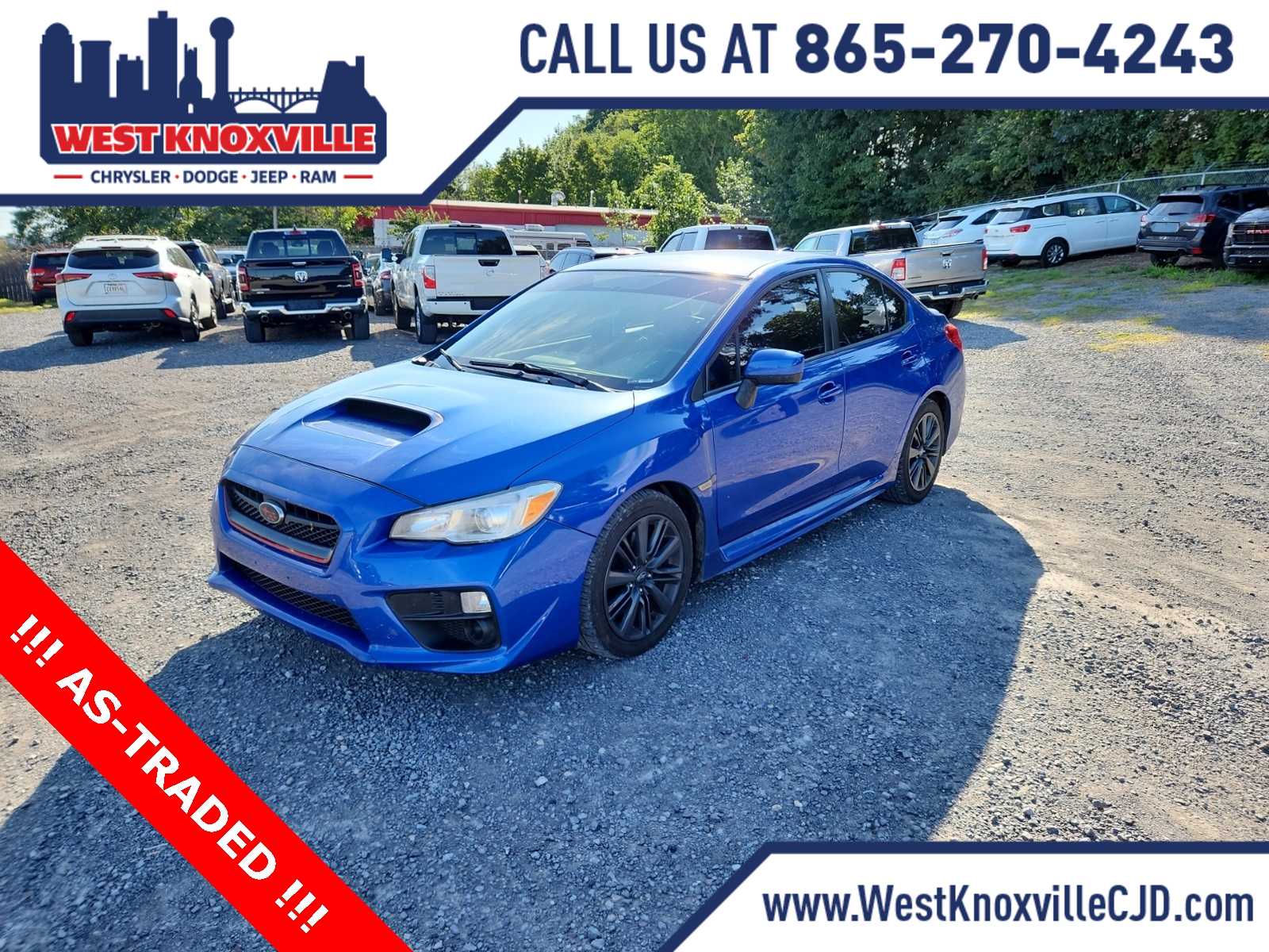 2017 Subaru WRX  -
                  Knoxville, TN