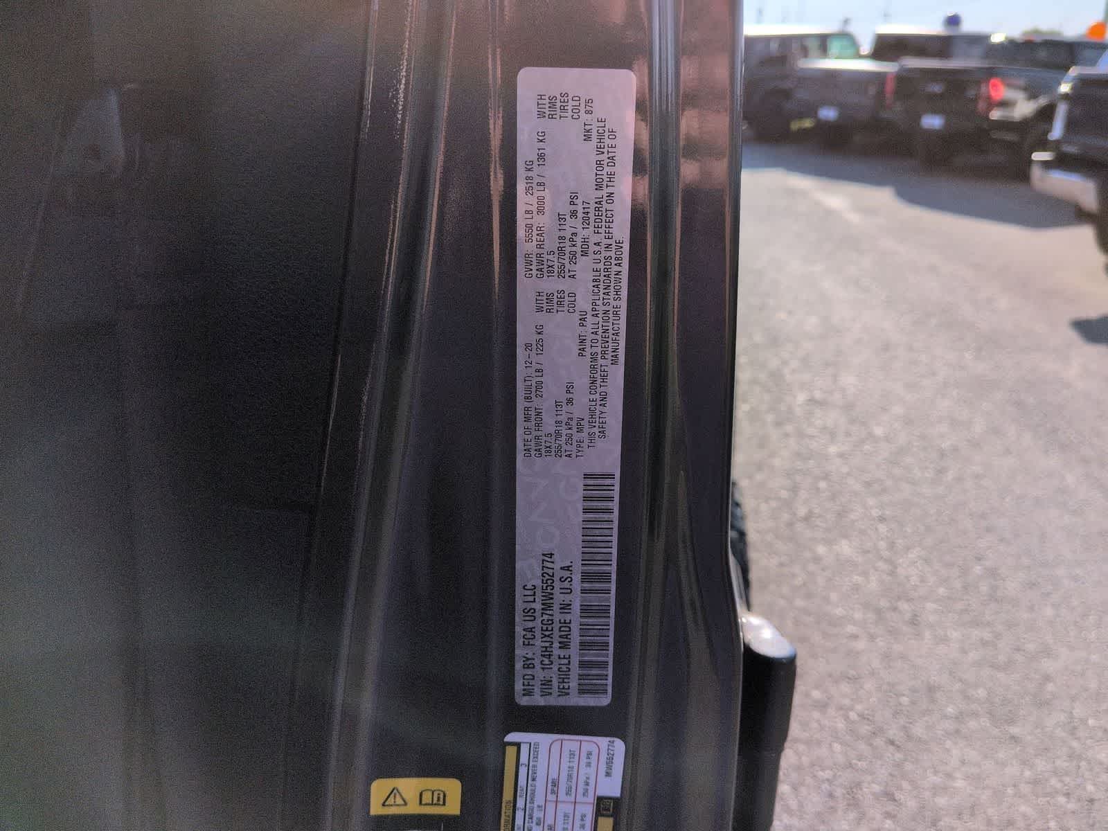 Thumbnail: 2021 Jeep Wrangler - 37