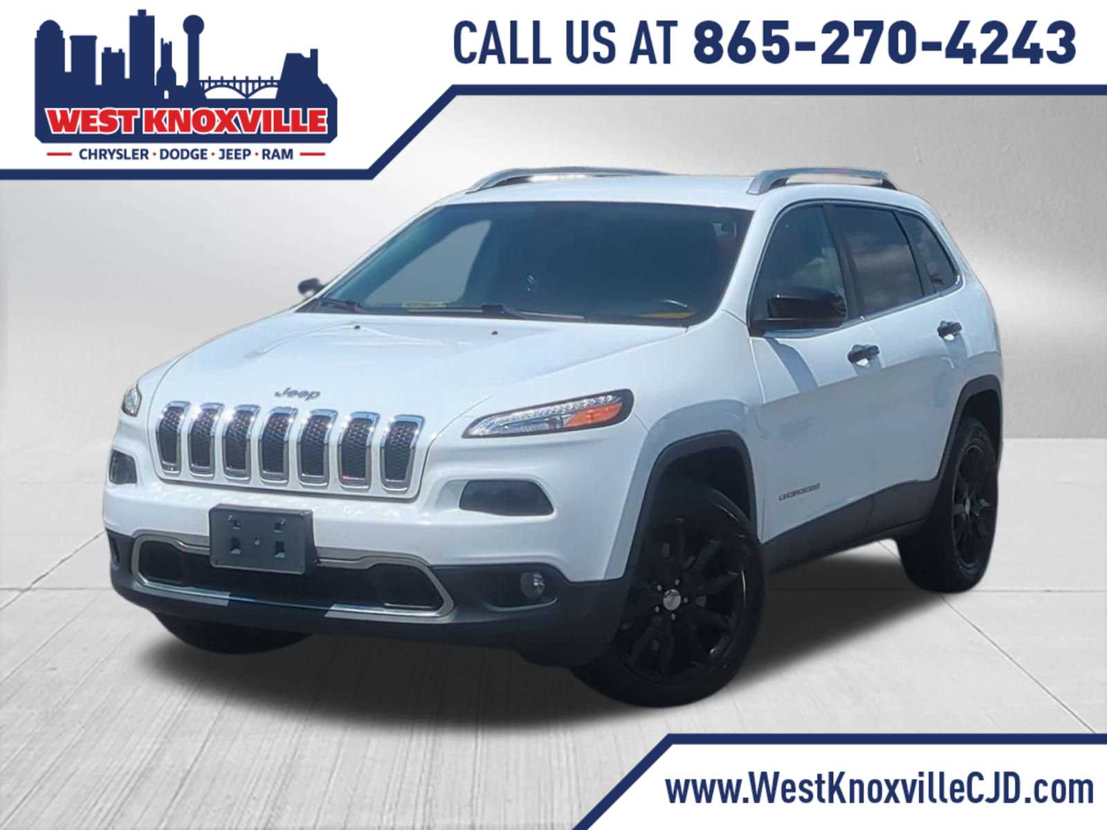 2016 Jeep Cherokee Limited Edition -
                  Knoxville, TN