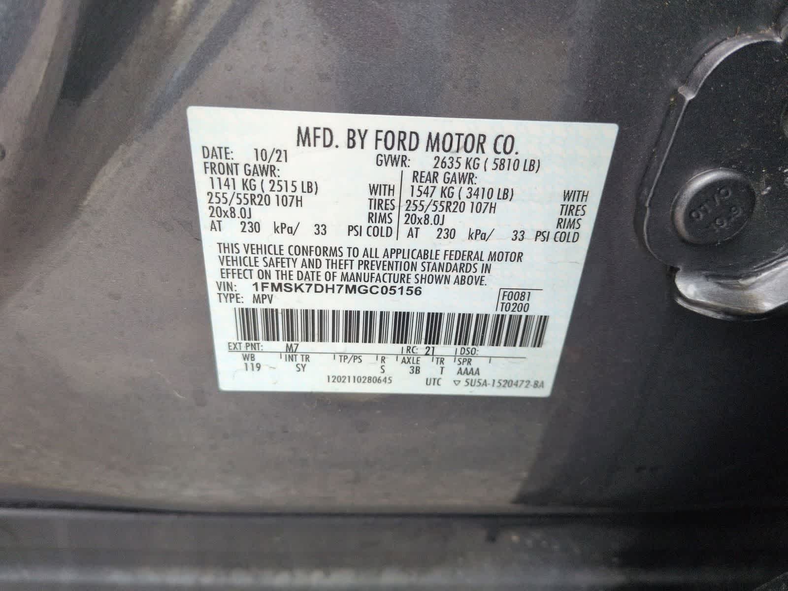 Thumbnail: 2021 Ford Explorer - 33