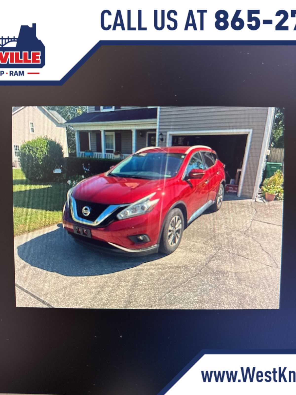 2015 Nissan Murano SL -
                  Knoxville, TN