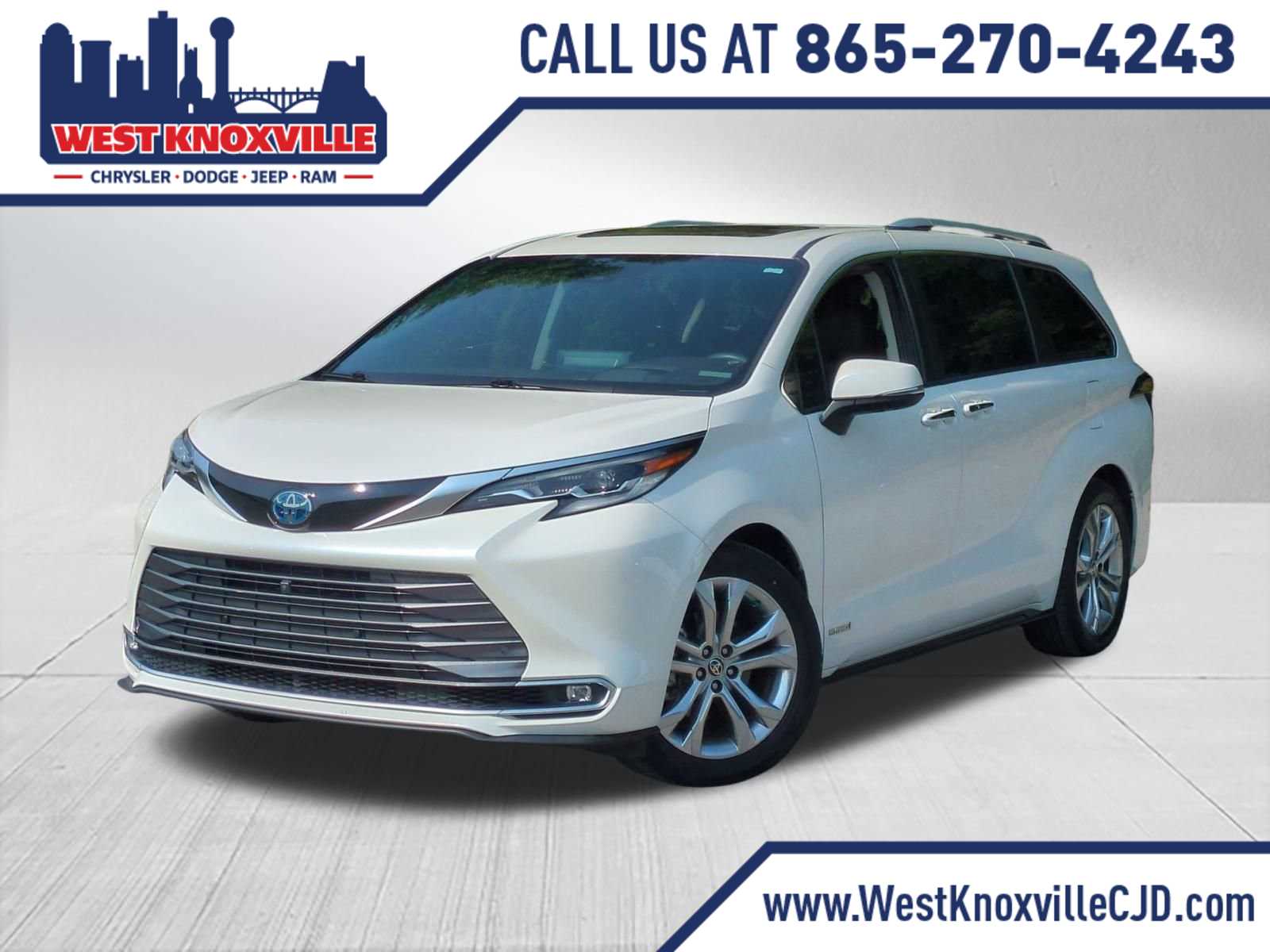 2021 Toyota Sienna Platinum -
                  Knoxville, TN