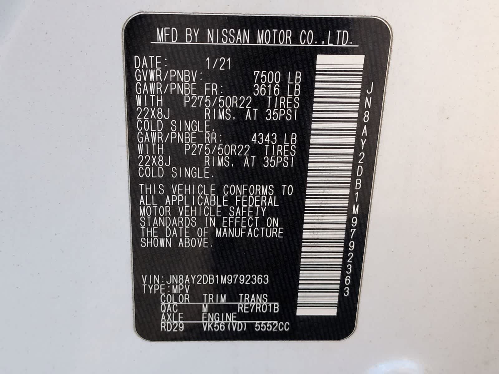 Thumbnail: 2021 Nissan Armada - 36