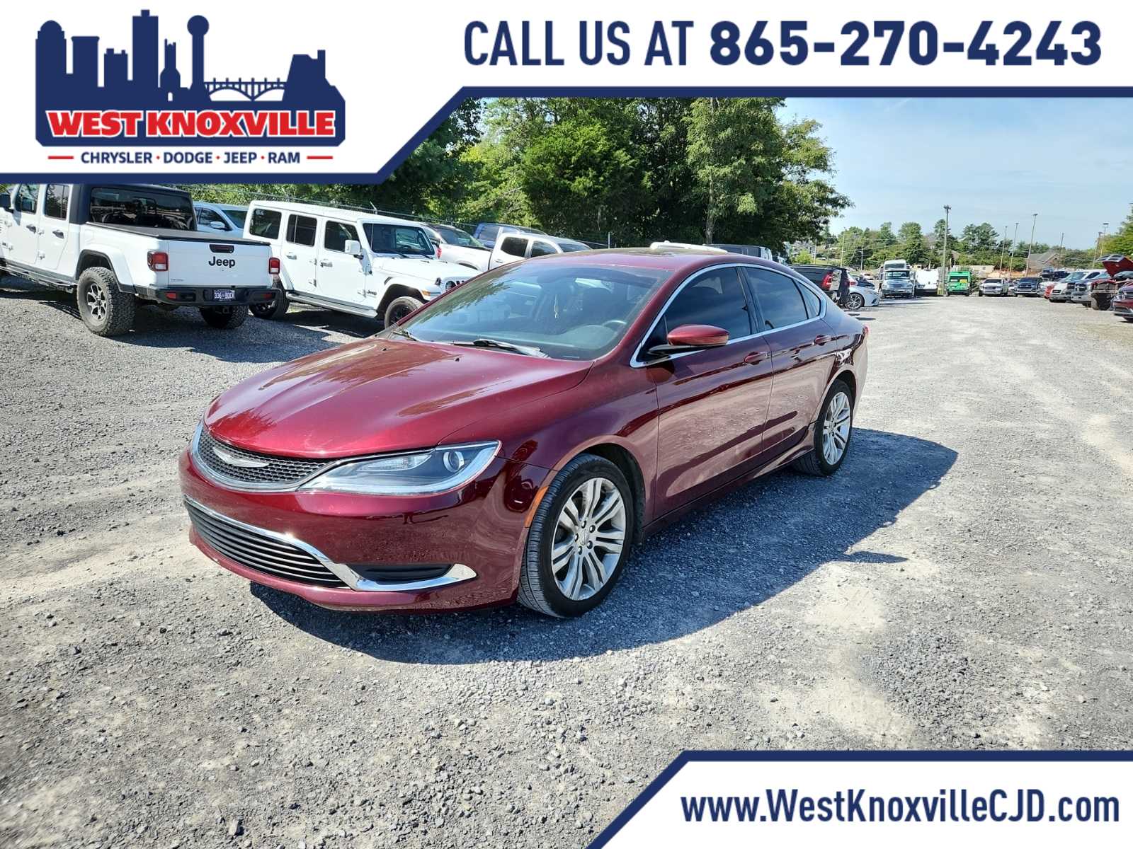 2015 Chrysler 200 Limited -
                  Knoxville, TN