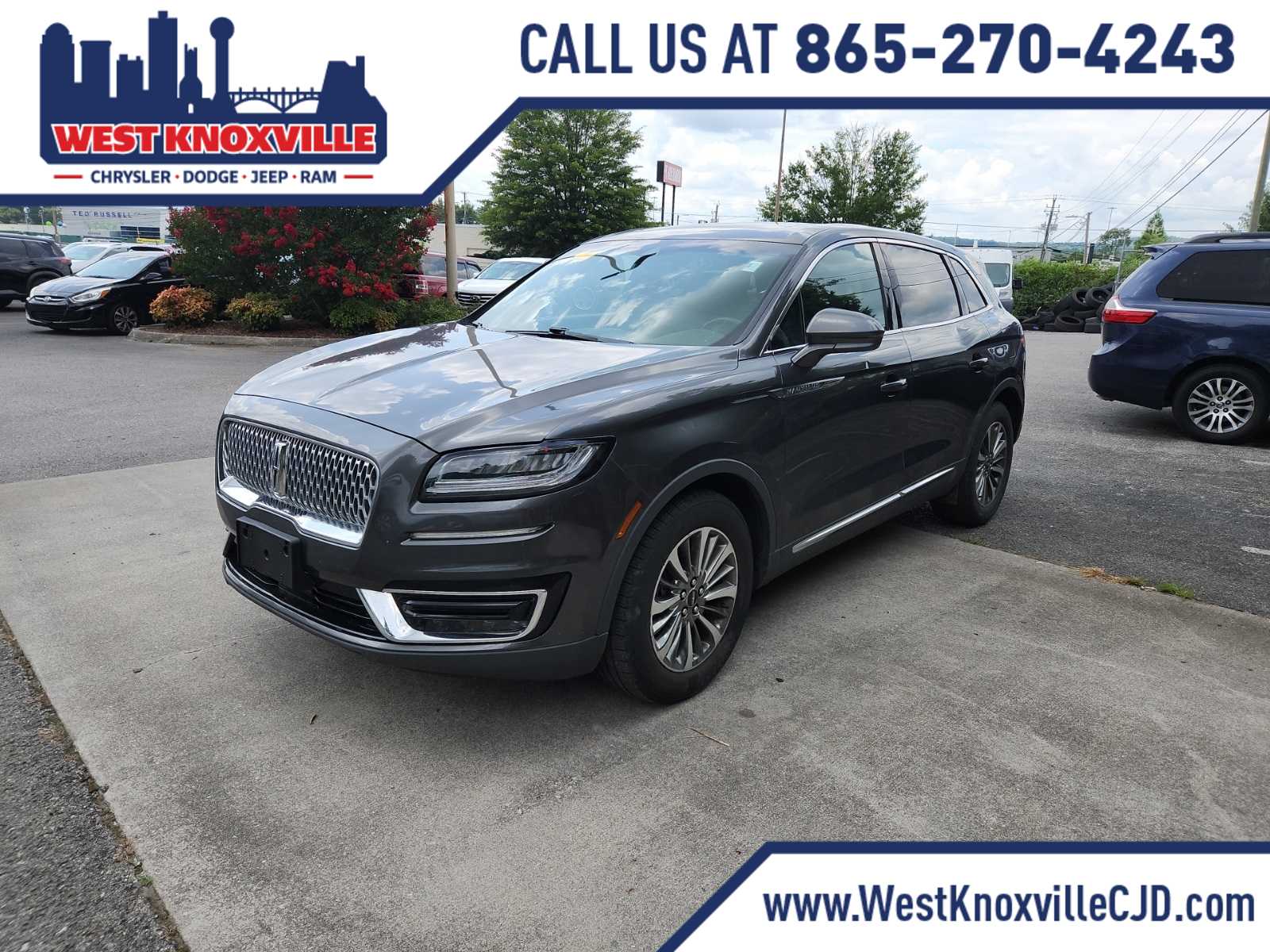 2019 Lincoln Nautilus Select -
                  Knoxville, TN