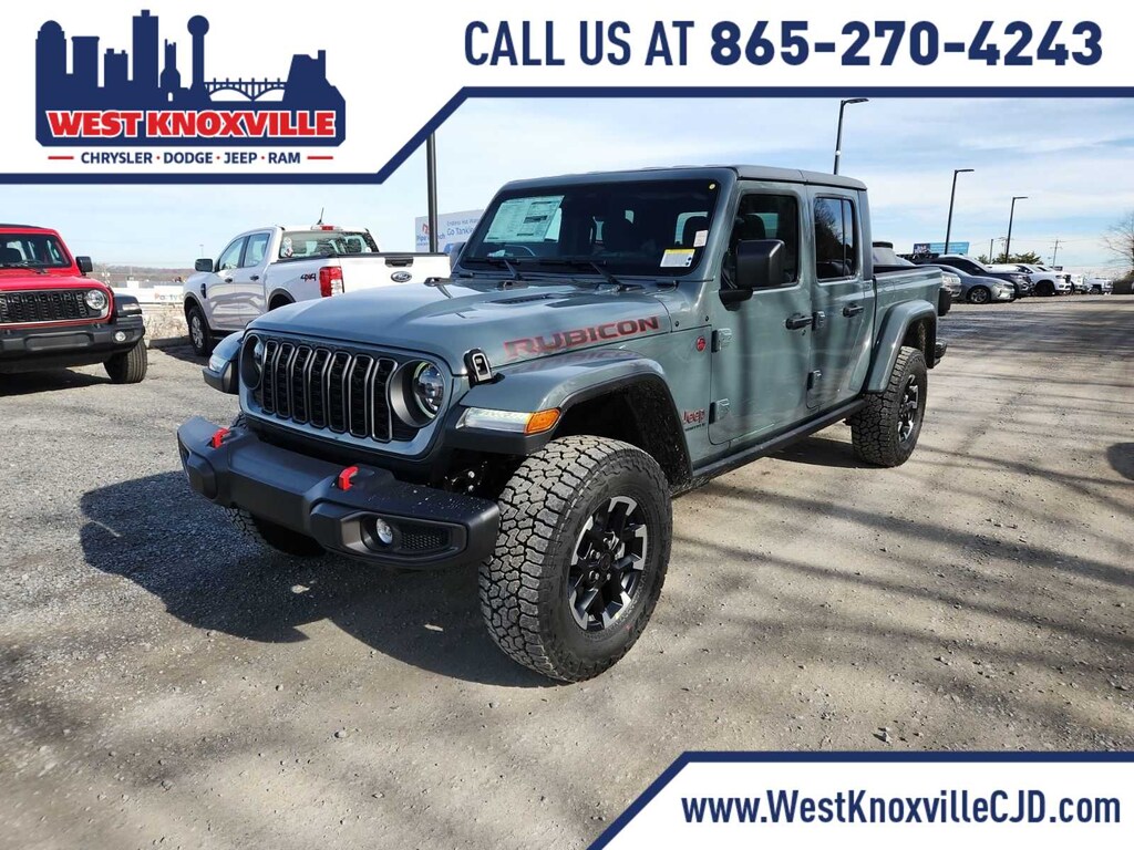 New 2026 Jeep Gladiator Rubicon Truck