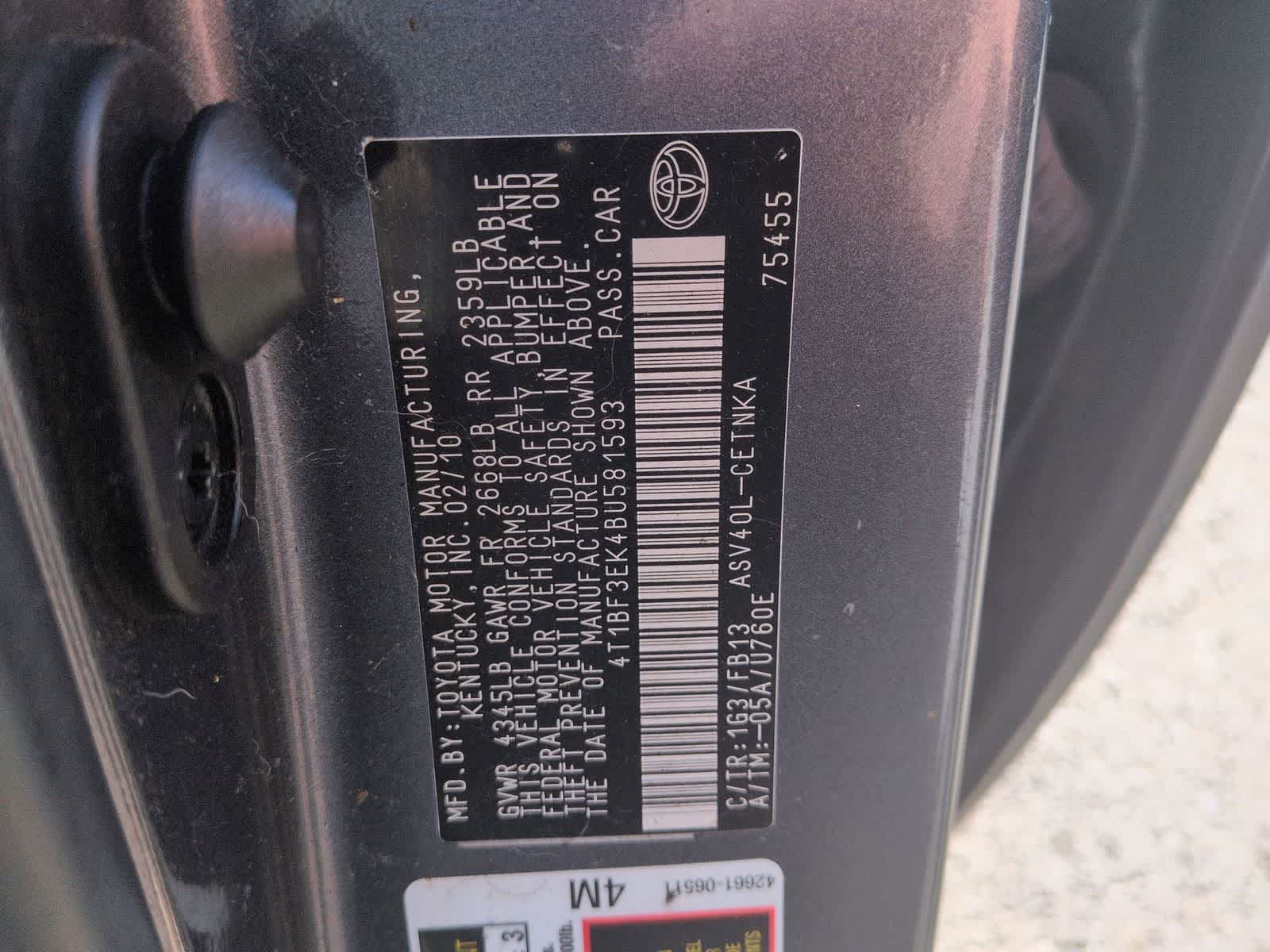 Thumbnail: 2011 Toyota Camry - 30