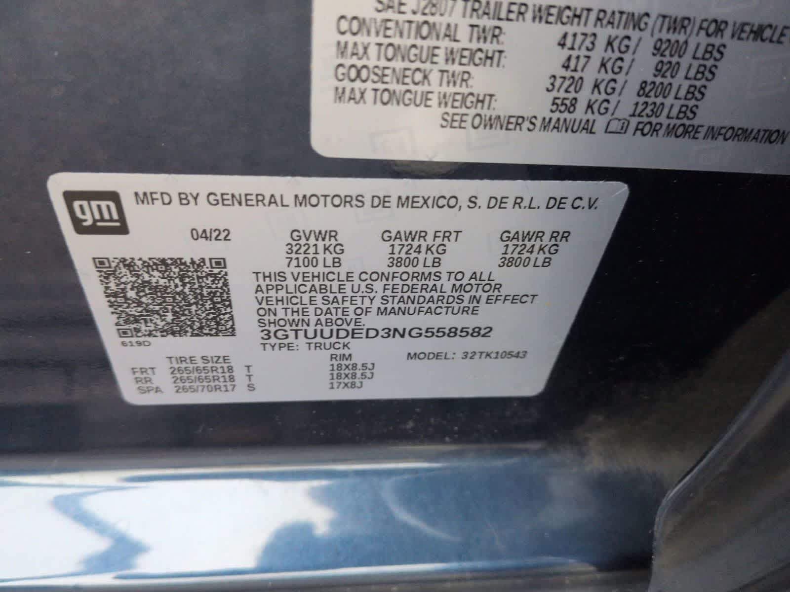 Thumbnail: 2022 GMC Sierra 1500 - 34