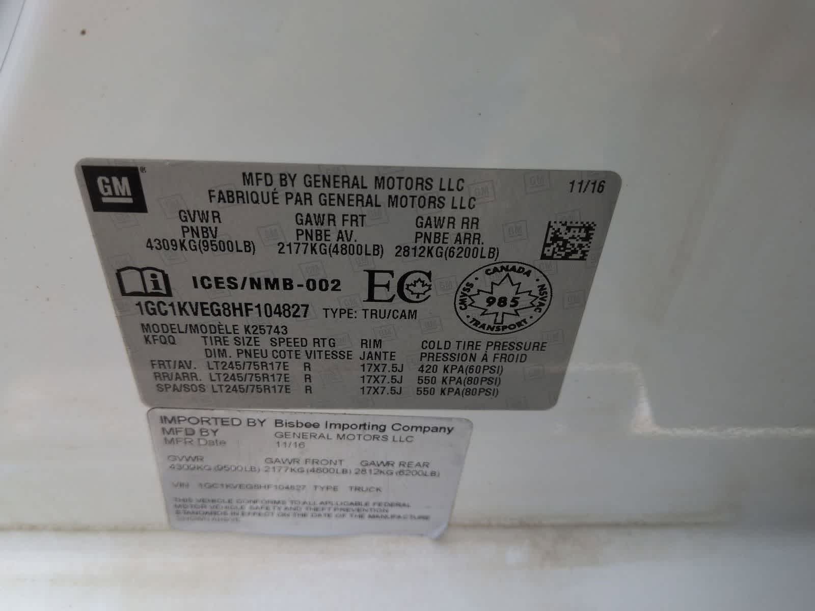 Thumbnail: 2017 Chevrolet Silverado 2500 - 34