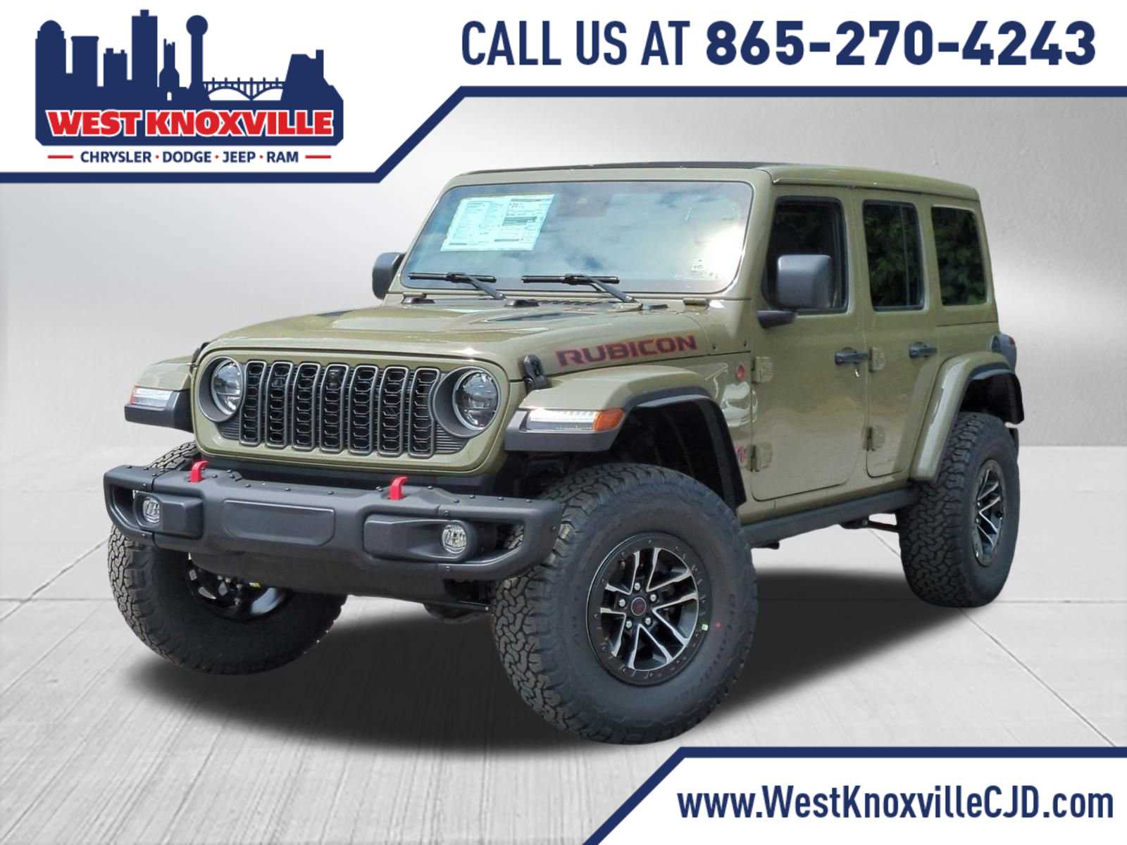 2025 Jeep Wrangler Rubicon -
                  Knoxville, TN